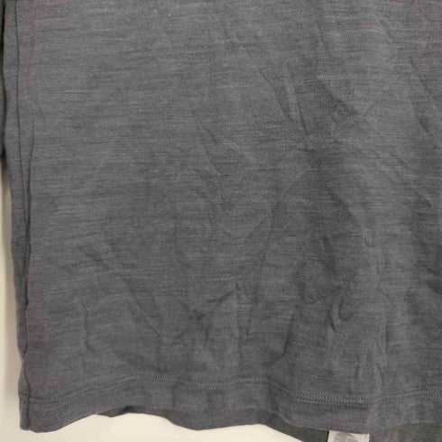 アルクフェニックス ALK PHENIX ラムウール Uネック ロングスリーブTシャツ メンズ JPN:M